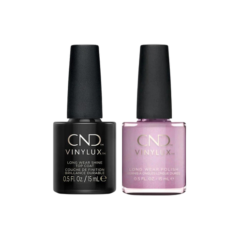 CND - Vinylux Topcoat & Beckoning Begonia 0.5 oz - #189