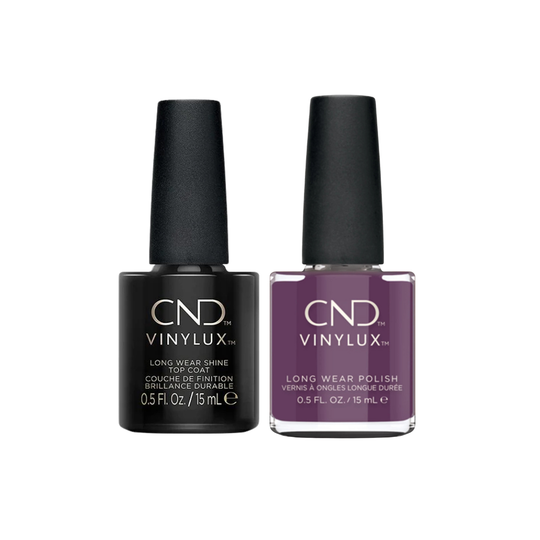CND - Vinylux Topcoat & Verbena Velvet 0.5 oz - #388