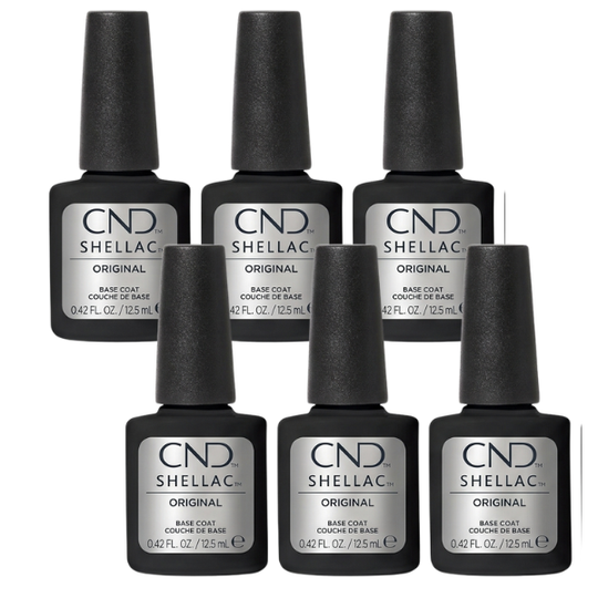 CND - Shellac Base Coat - 6 Pack