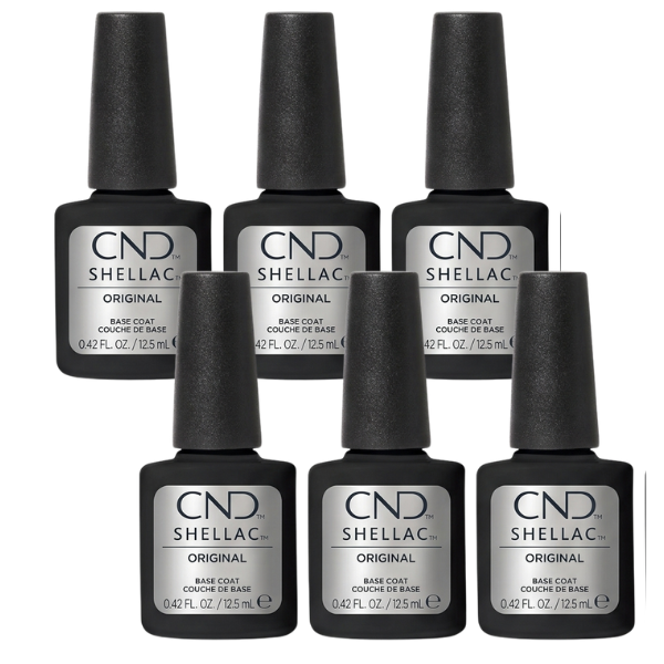 CND - Shellac Base Coat - 6 Pack
