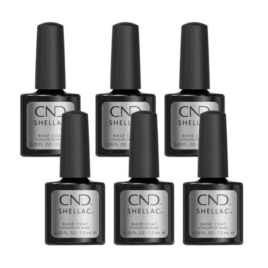 CND Shellac - Base Coat - 6 Pack 0.5 oz