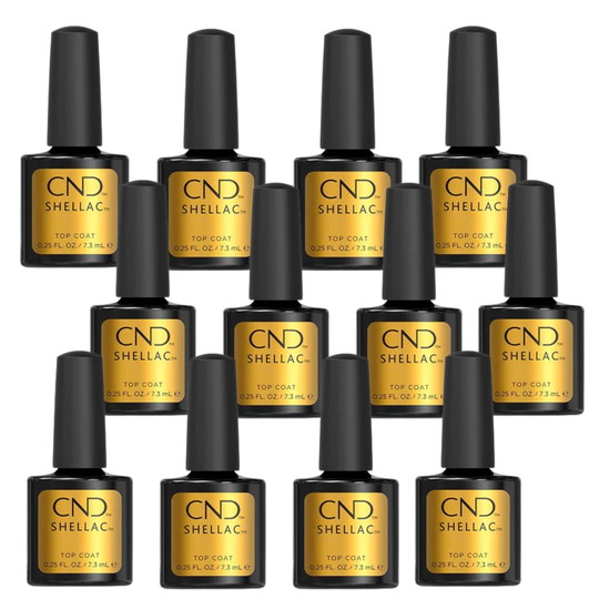 CND Shellac - Top Coat - 12 Pack (0.25 oz)