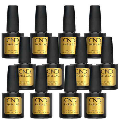 CND Shellac - Top Coat - 12 Pack 0.5 oz