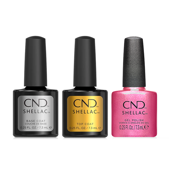 CND - Shellac Combo - Base, Top & Covetable