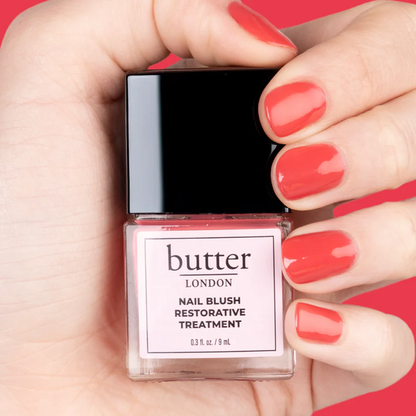 butter LONDON - Nail Blush Restorative Treatment - Cheeky Berry