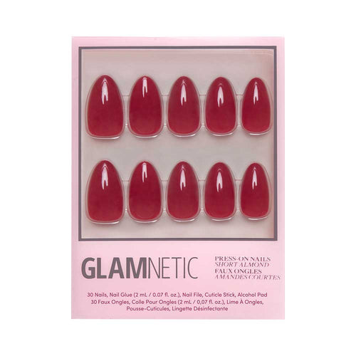 Glamnetic - Press On - Classic Red