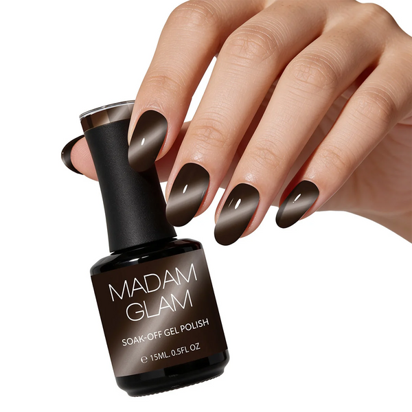 Madam Glam - Cat-Eye Gel Polish - Cocoa Ritual