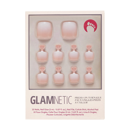 Glamnetic - Press On - Creamer Toenail