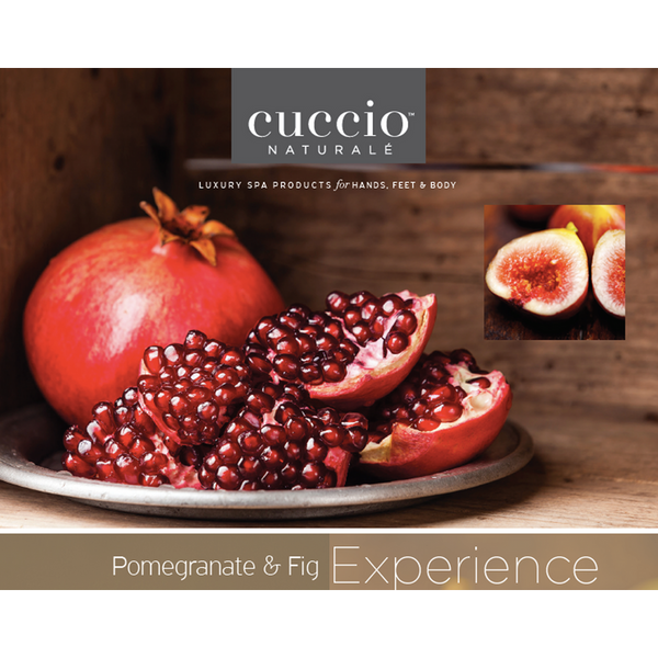 Cuccio - Extra Fine Sea Salt Scrub - Pomegranate & Fig 8 oz