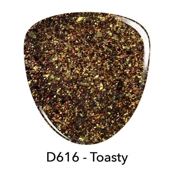 Revel Nail - Dip Powder Toasty - 2 oz - #D616
