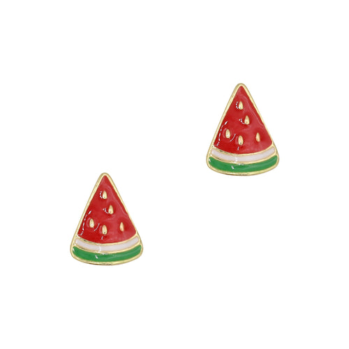 Daily Charme - Juicy Watermelon Nail Charm / Gold