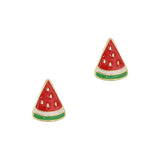 Daily Charme - Juicy Watermelon Nail Charm / Gold