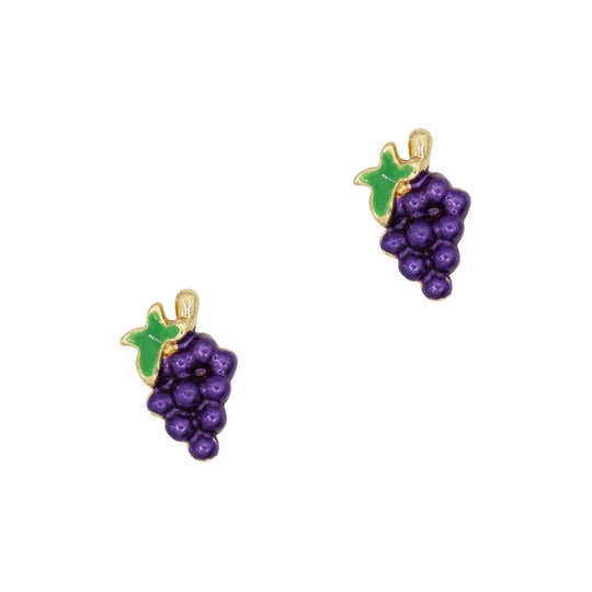 Daily Charme - Sugar Grapes Nail Charm / Gold