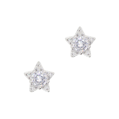 Daily Charme - Mystical Star / Zircon Charm / Silver