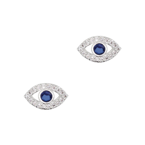 Daily Charme - Evil Eye / Zircon Charm / Silver