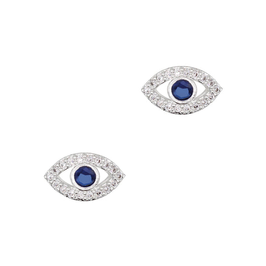 Daily Charme - Evil Eye / Zircon Charm / Silver