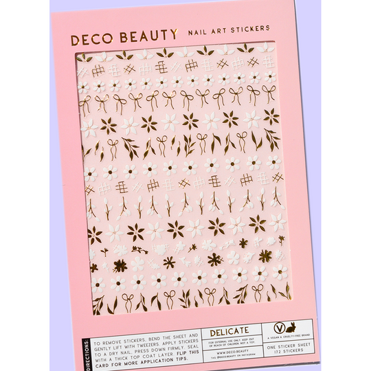 Deco Beauty - Nail Art Stickers - Delicate