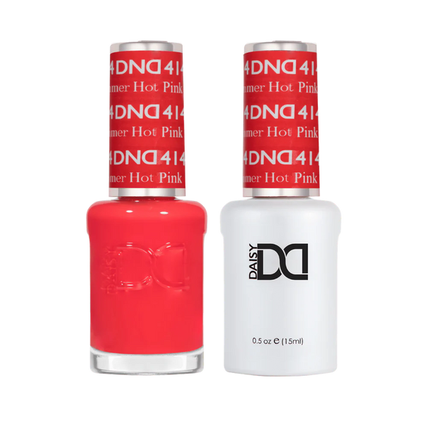 DND - Gel & Lacquer - Summer Hot Pink - #414