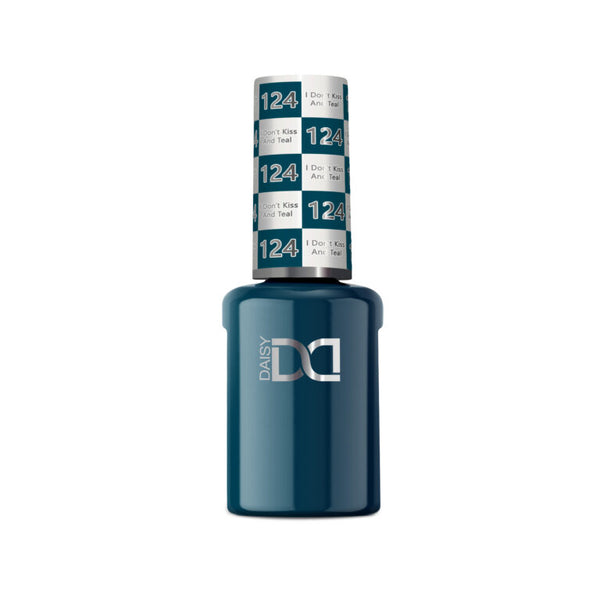 DND - Hema-Free & TPO-Free Gel & Lacquer - I Don't Kiss And Teal – 124