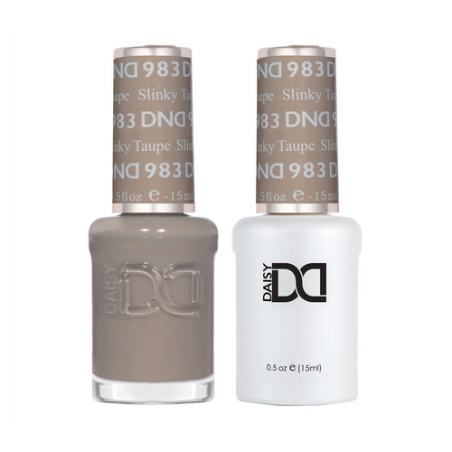 DND - Gel & Lacquer - Slinky Taupe - #983