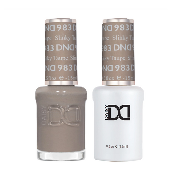 DND - Gel & Lacquer - Slinky Taupe - #983