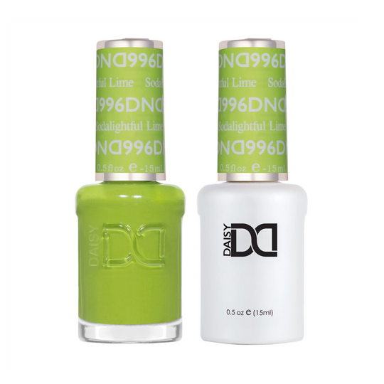 DND - Gel & Lacquer - Sodalightful Lime - #996