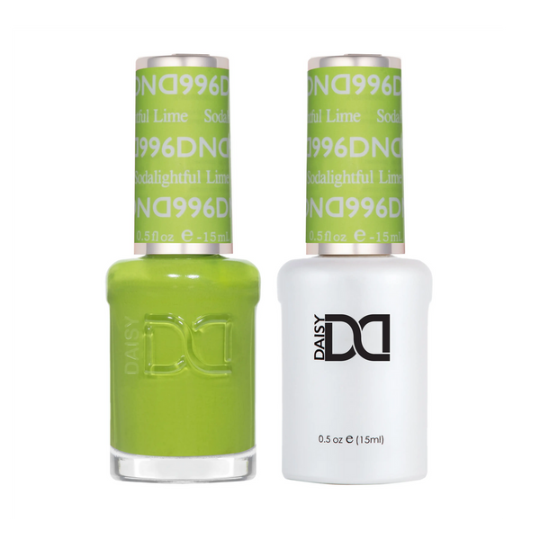 DND - Gel & Lacquer - Sodalightful Lime - #996