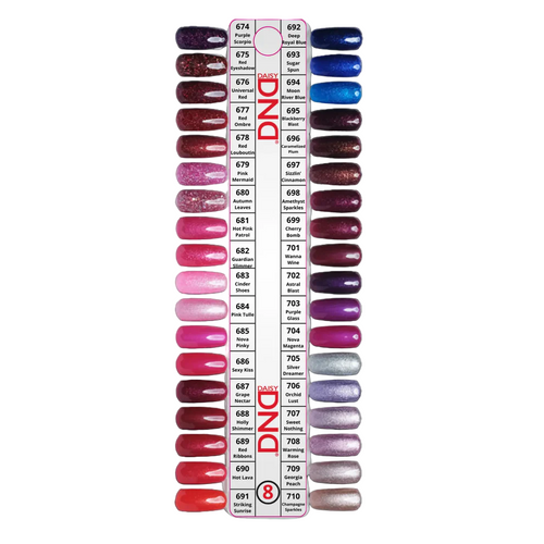 DND - Gel & Lacquer Swatch - Single #8
