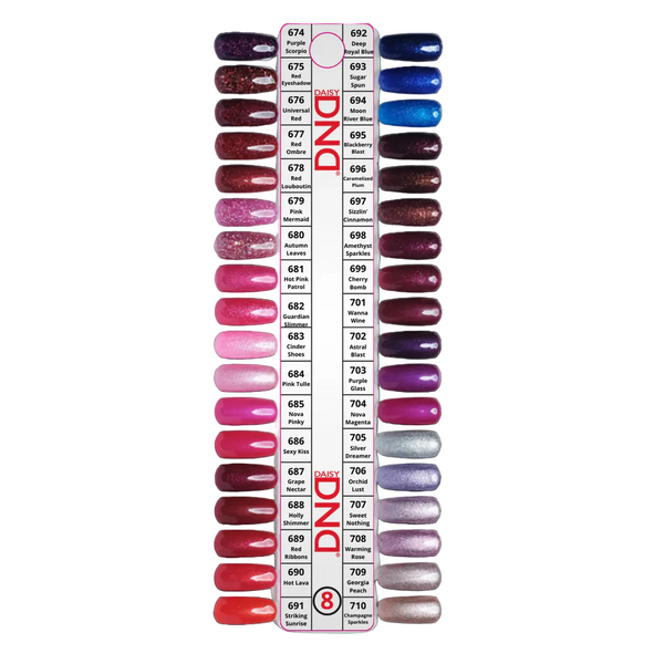 DND - Gel & Lacquer Swatch - Single #8