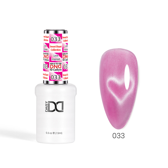 DND - Hema-Free & TPO-Free 9D Cat Eye - Love Interest - 033