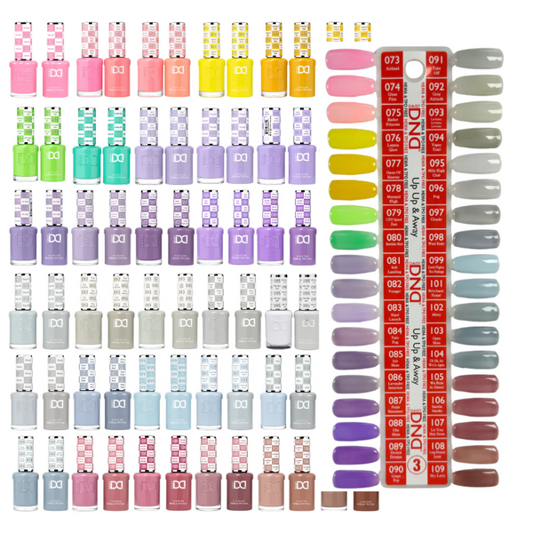 DND - Hema-Free & TPO-Free Gel & Lacquer - One Line - 288 Gel & Lacquer Combos