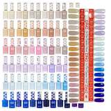 DND - Hema-Free & TPO-Free Gel & Lacquer - One Line - 288 Gel & Lacquer Combos