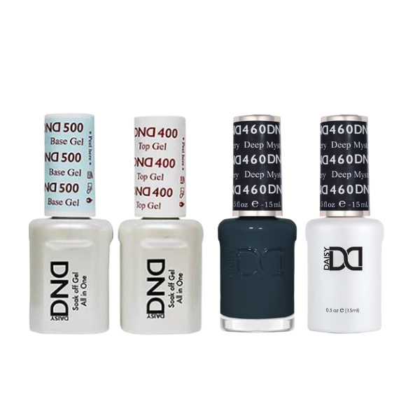 DND - Base, Top, Gel & Lacquer Combo - Deep Mystery - #460