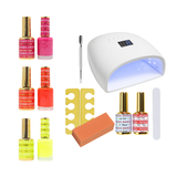 DND - Livin for Neon Gel Polish Starter Set