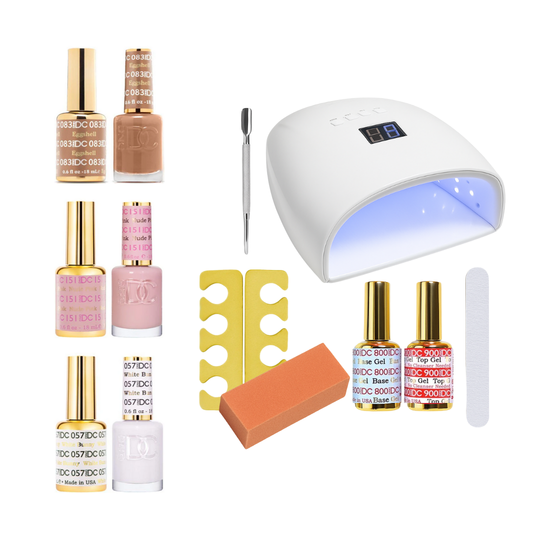 DND - Living In Neutrals Gel Polish Starter Set