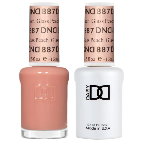 DND - Gel & Lacquer - Glass Peach - #887