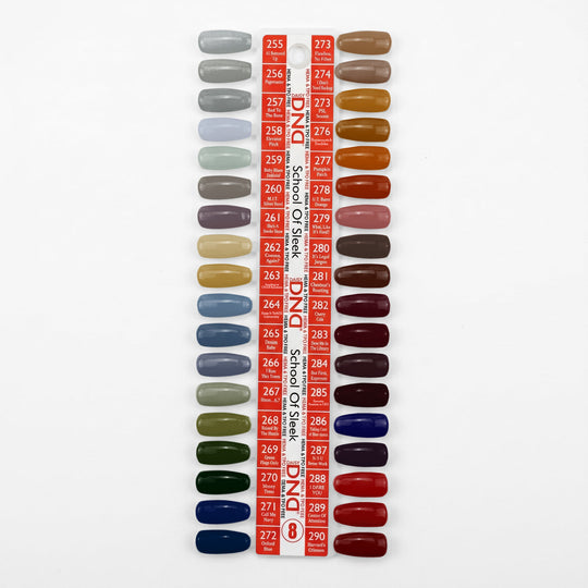 DND - DC Swatch Set - Part 08 - Set Of 36 Colors - School Of Sleek