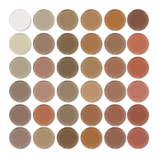 DND - Hema-Free & TPO-Free Gel & Lacquer - Part 01 - Set Of 36 Colors - Every Hue