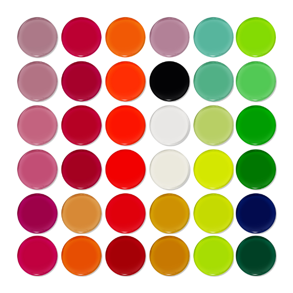 DND - Hema-Free & TPO-Free Gel & Lacquer - Part 07 - Set Of 36 Colors - Island Gal