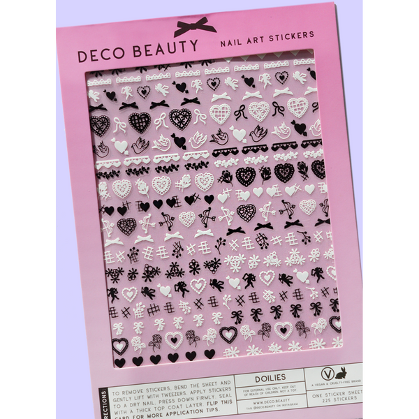 Deco Beauty - Nail Art Stickers - Doilies