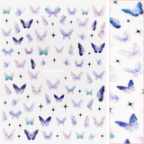 Daily Charme - Holographic Butterfly Nail Art Sticker - Ethereal