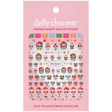 Daily Charme - Bejeweled Nail Art Sticker - Calavera Celebration