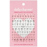 MelodySusie - 1440Pcs Multi-faceted Nail Rhinestones - WhiteAB