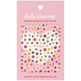 Daily Charme - 3D Embossed Nail Art Sticker - Autumn Petals