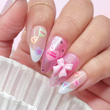 Daily Charme - Valentine 3D Embossed Nail Art Sticker Sweet Talk