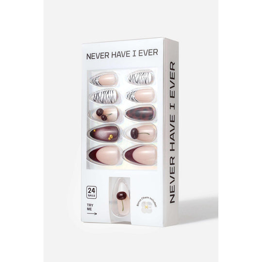 Never Have I Ever - Wild Instinct - Almond Press-On Nails