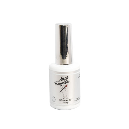 Nail Thoughts Color Gel - Chrome It - Ivory Gel - #NTT-CI