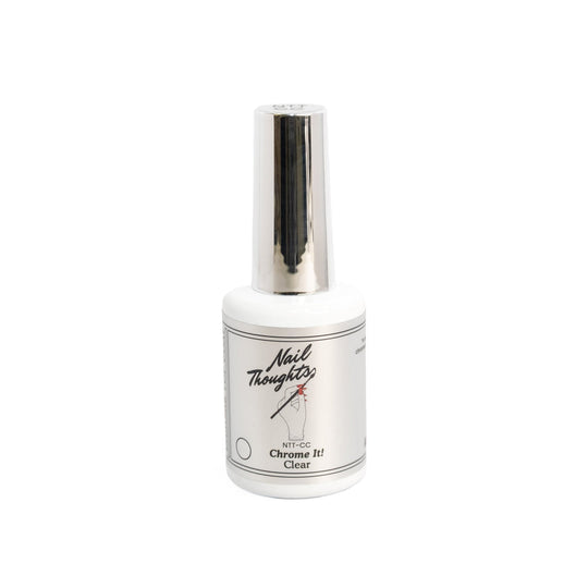 Nail Thoughts Color Gel - Chrome It - Clear Gel - #NTT-CC