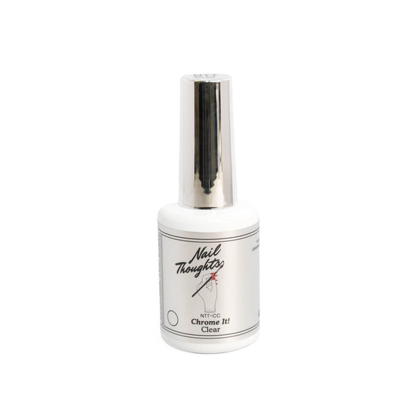 Nail Thoughts Color Gel - Chrome It - Clear Gel - #NTT-CC