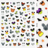 Daily Charme - Spooky Halloween Nail Art Sticker - Haunted Mouse